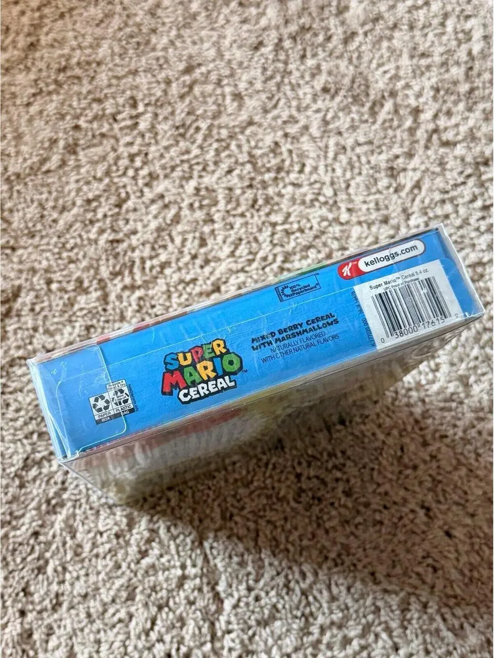 Super Mario Cereal (Blue Box)